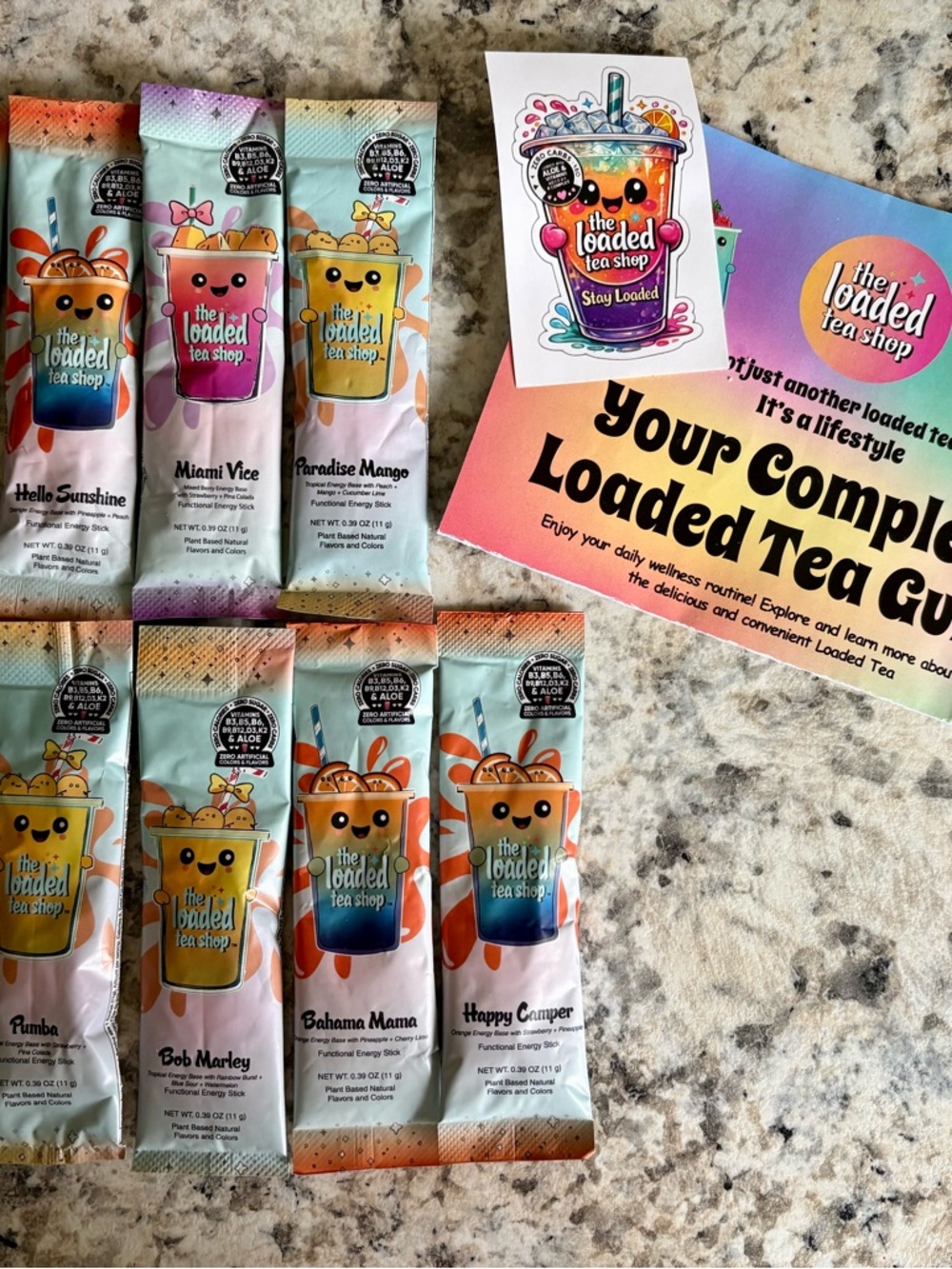 THE LOADED TEA SHOP-pack of 9 assorted flavors